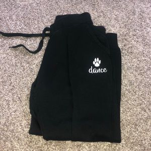 holloway dance embroidered joggers